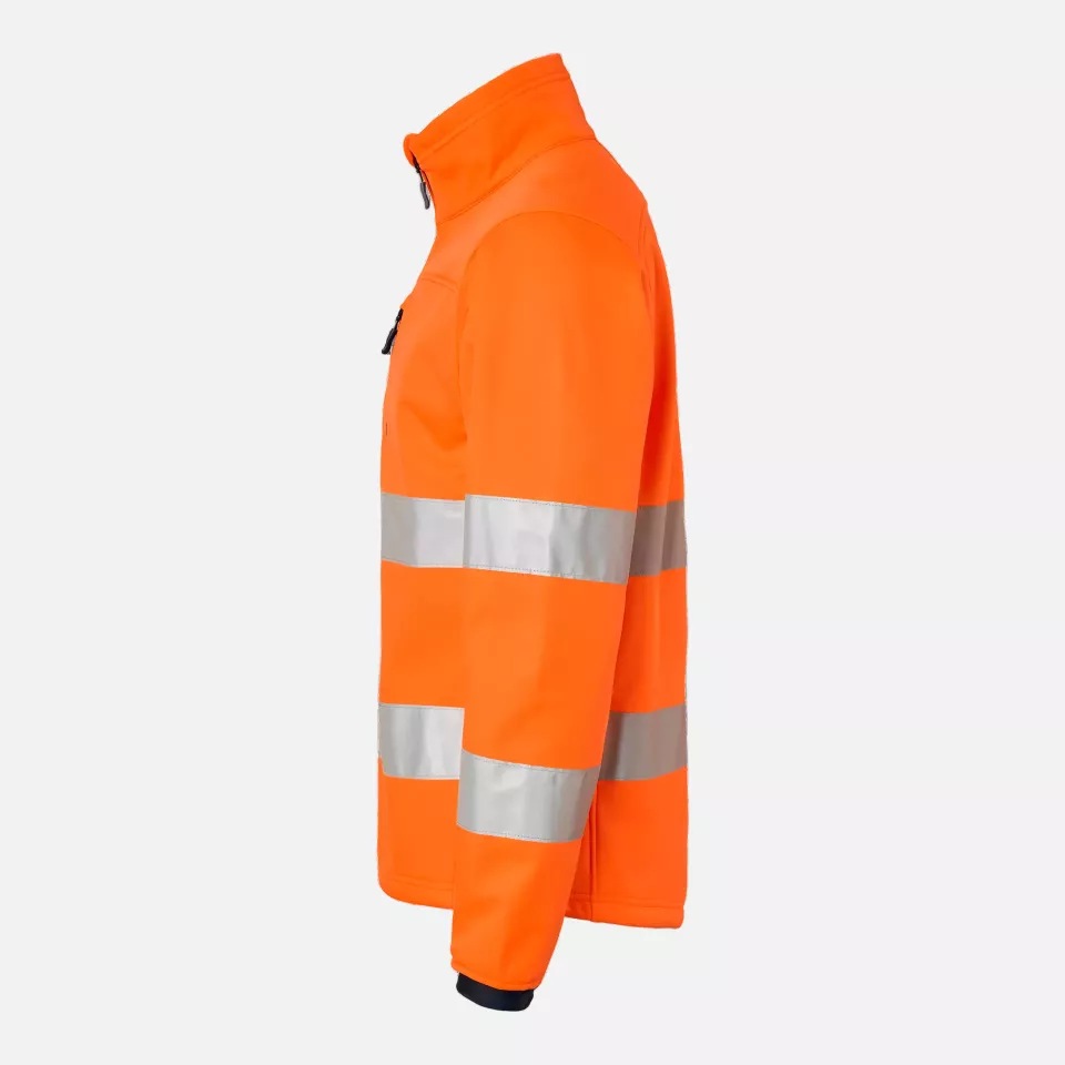 Top Swede 1000984811, Softshell Jacket High-Vis, High Vis Orange, image 4, gallery thumbnail