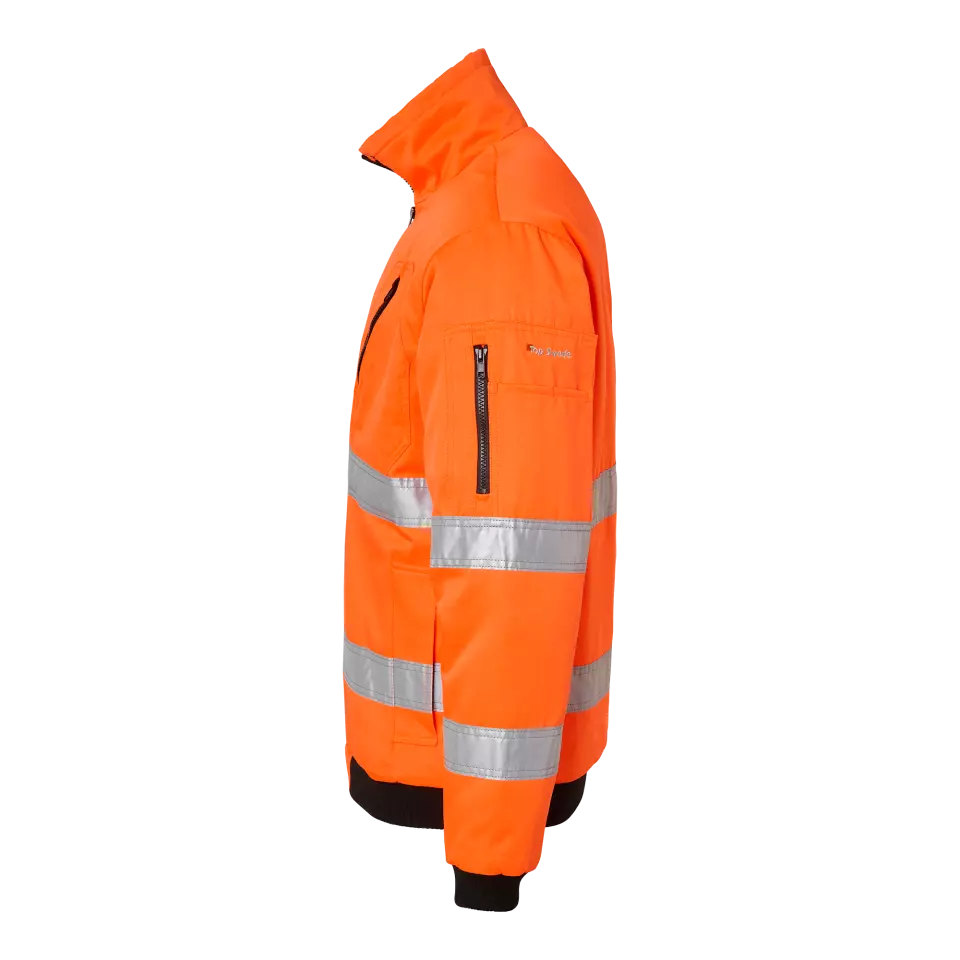 Top Swede 1000926811, Warnschutz-Arbeitsjacke, Leuchtorange, image 4, gallery thumbnail