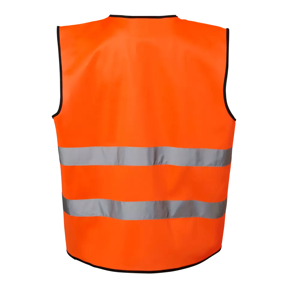 Top Swede 1000837811, High-Visibility Vest, Orange, image 2, gallery thumbnail