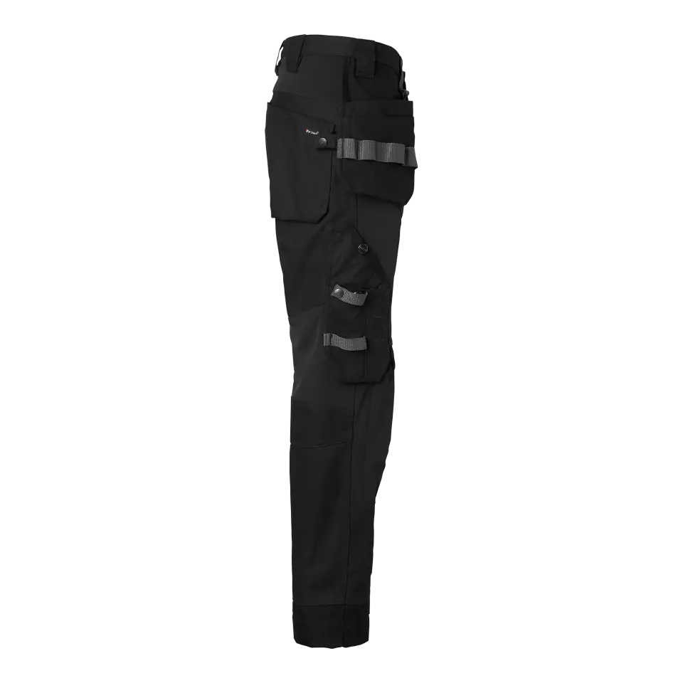 Top Swede 1000839001, Craftsmen Trousers, Black, image 3, gallery thumbnail