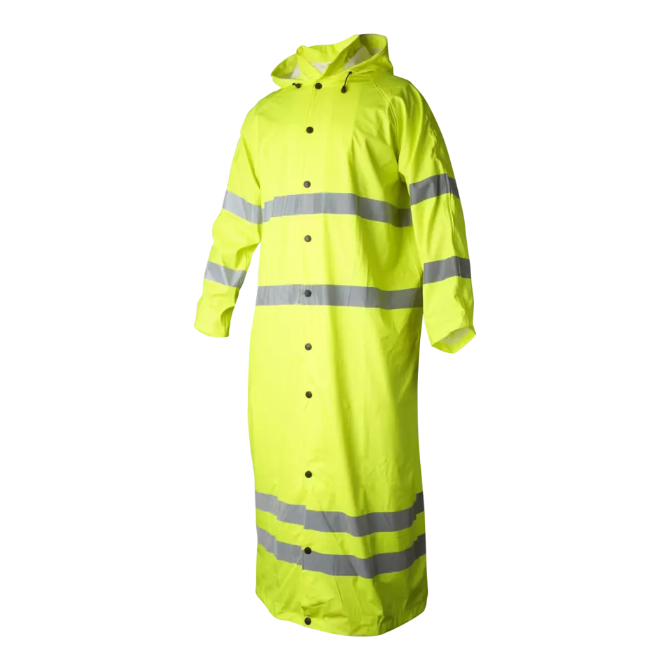 Top Swede 1000990712, High-Visibility Rain Coat, High Vis Yellow, image 1, gallery thumbnail