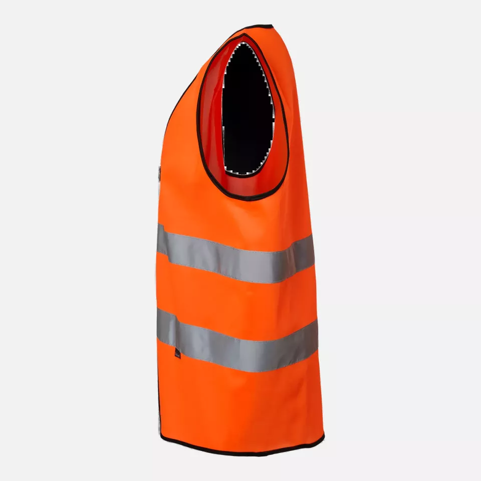 Top Swede 1000837811, High-Visibility Vest, Orange, image 4, gallery thumbnail