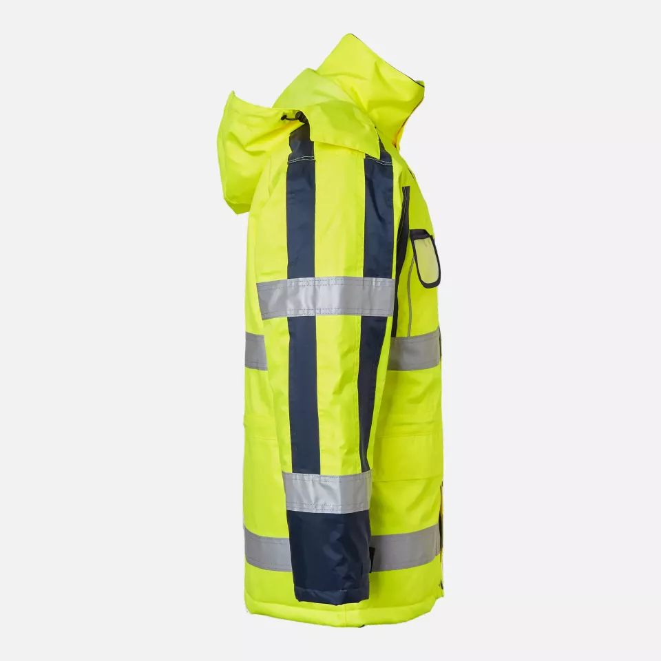 Top Swede 1000978983, Parka, Warnschutz-Gelb/Marineblau, image 3, gallery thumbnail