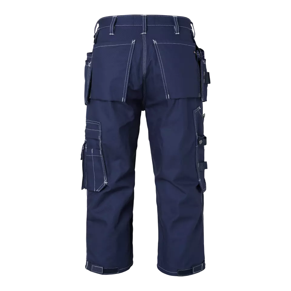 Top Swede 1000836403, Craftsmen 3/4 Trousers, Navy, image 2, gallery thumbnail
