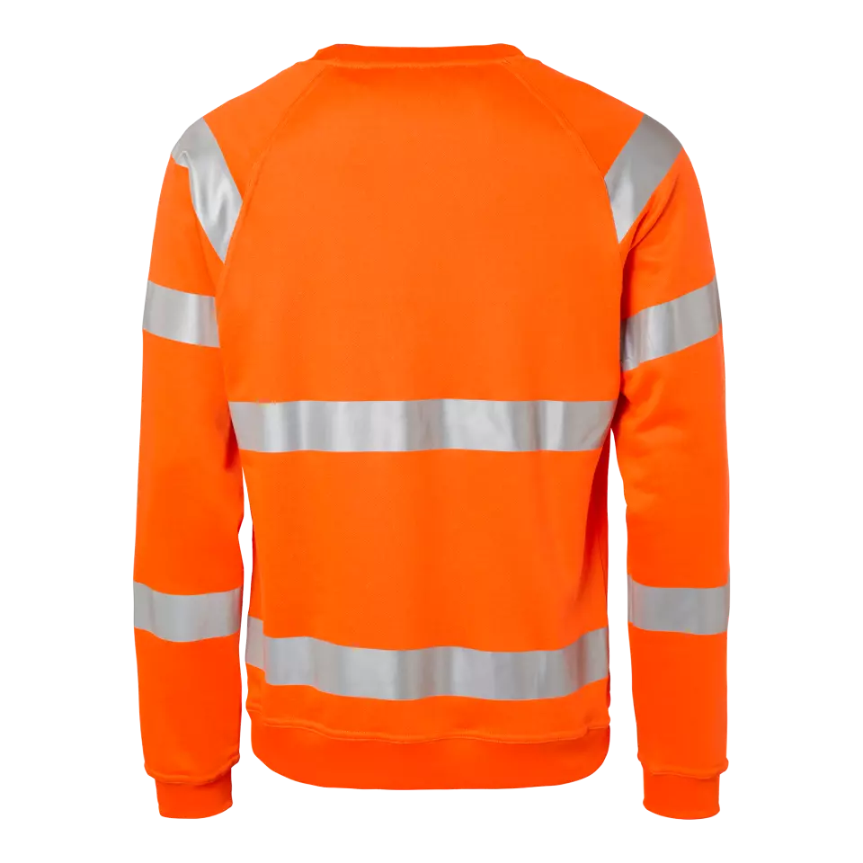 Top Swede 1000726811, High-Visibility Sweatshirt, High Vis Orange, image 2, gallery thumbnail