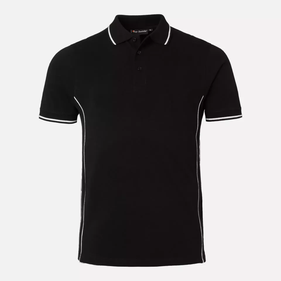 Top Swede 1000989001, Polo Shirt, Black, image 1, gallery thumbnail