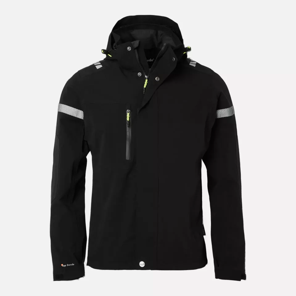 Top Swede 1001323001, Shell-Jacke, Schwarz, image 1, gallery thumbnail