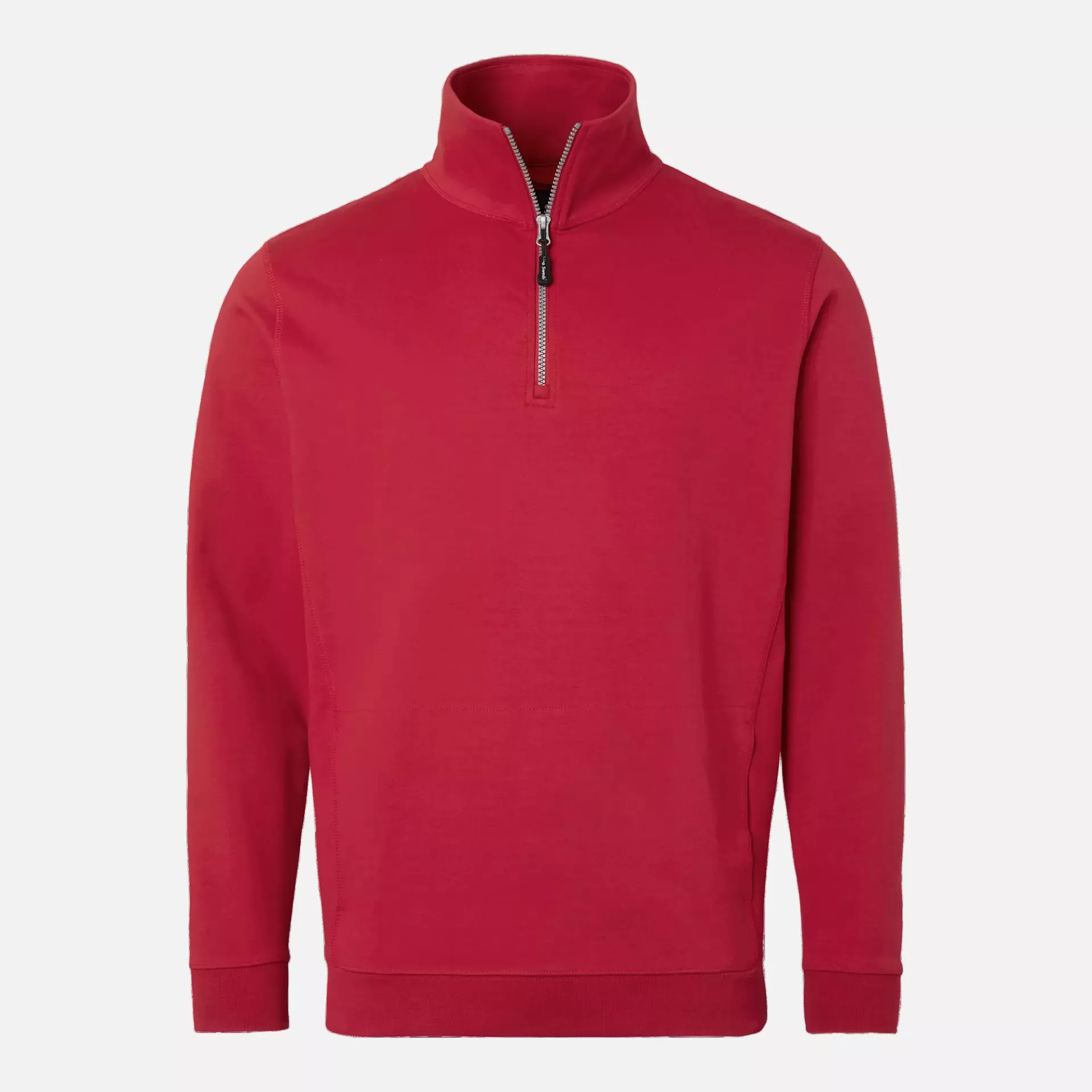 Top Swede 1000641607, Quarter-zip Sweatshirt, Red, image 1