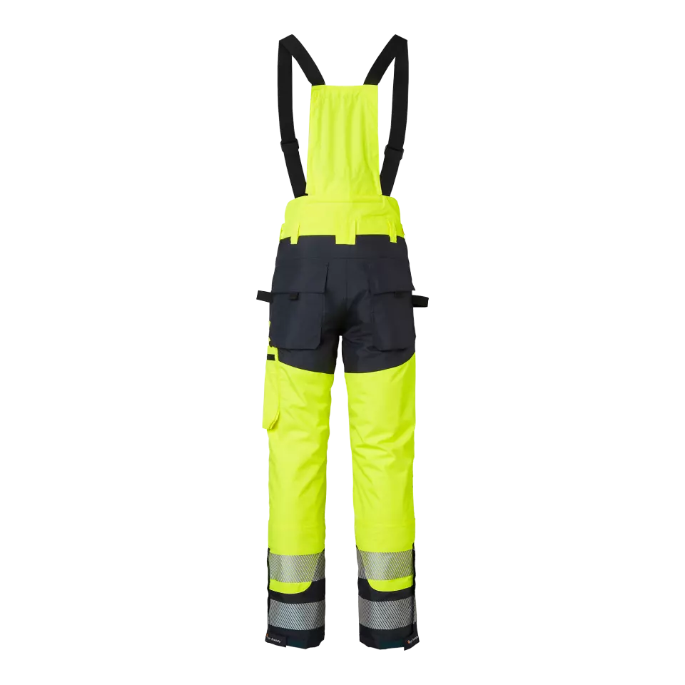 Top Swede 1000685983, Winter Trousers, High Vis Yellow/Navy, image 2, gallery thumbnail