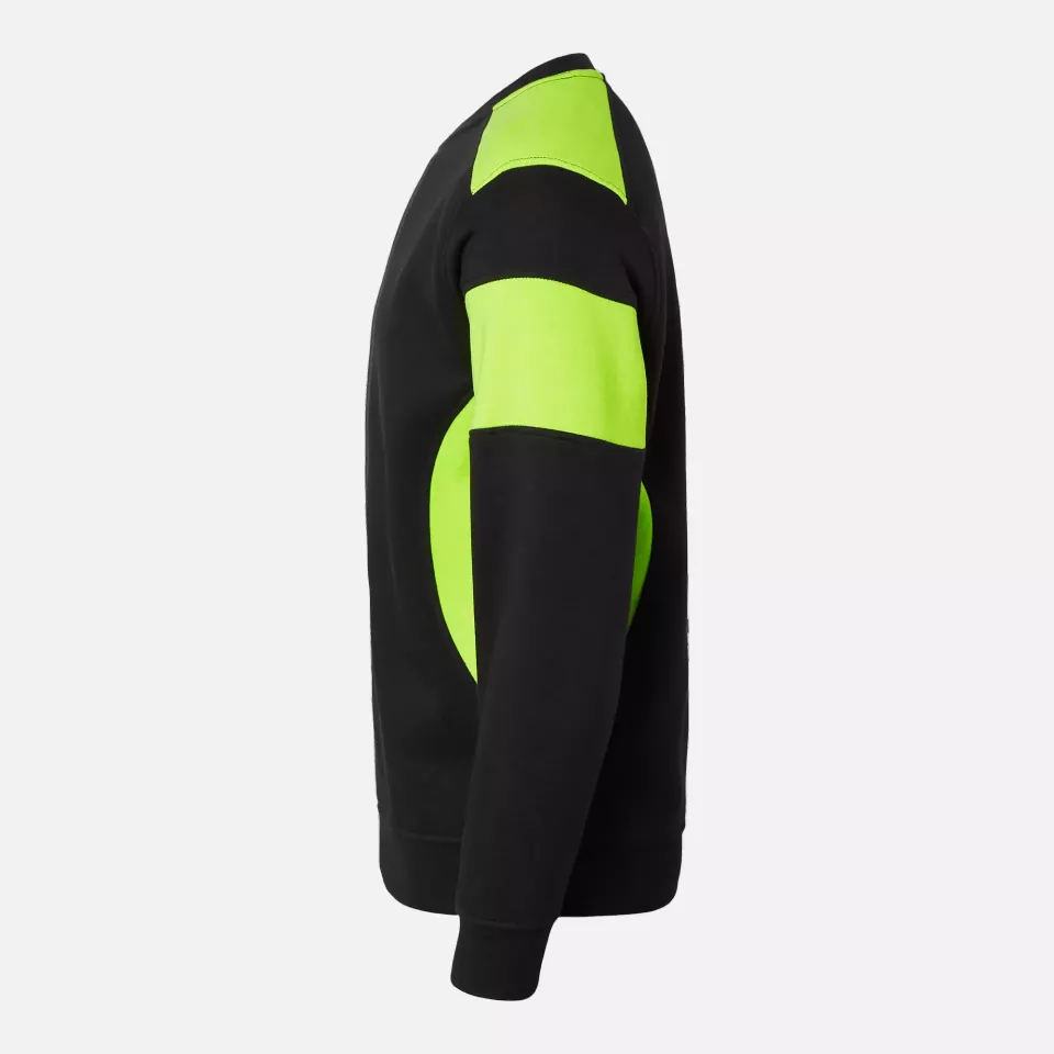 Top Swede 1000665914, Work Sweatshirt, Black/Yellow, image 4, gallery thumbnail