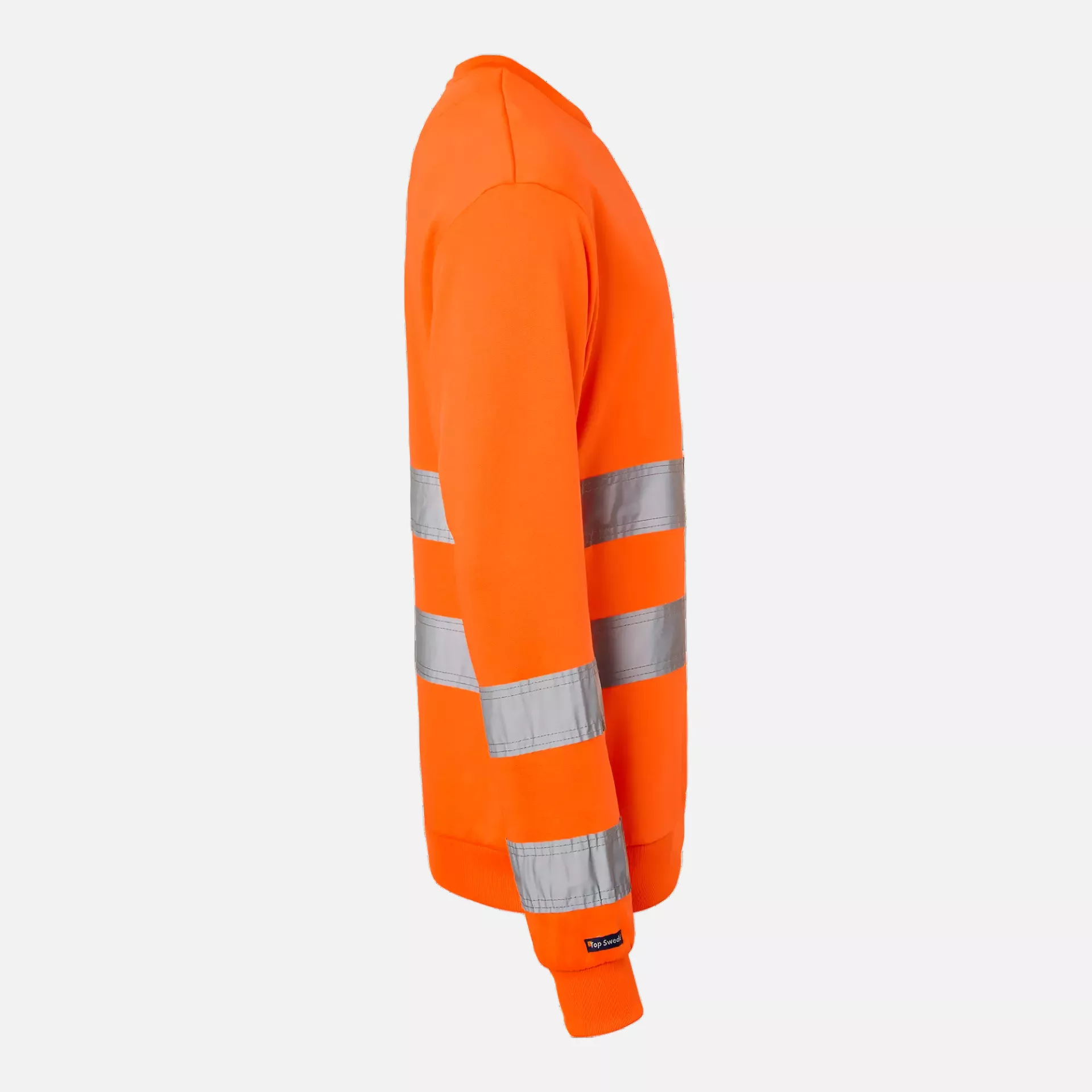 Top Swede 1000917811, Warnschutz-Sweatjacke, Warnorange, image 3