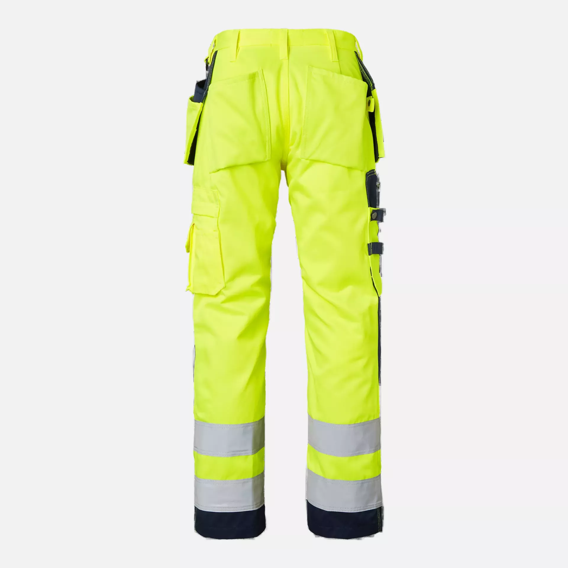 Top Swede 1000852983, Work Pants High-Visibility, High Vis Yellow/Navy, image 2