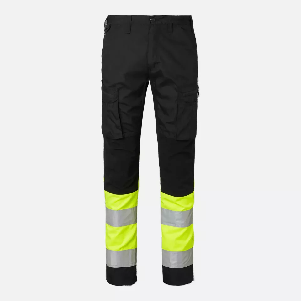 Top Swede 1000828914, Service Trousers High-Visibility, Black/High Vis Yellow, image 1, gallery thumbnail