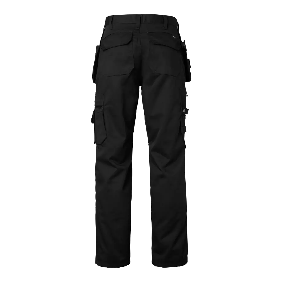 Top Swede 1000737001, Craftsmen Trousers, Black, image 2, gallery thumbnail