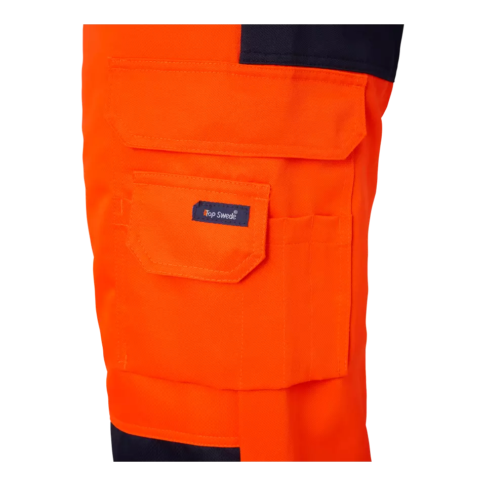 Top Swede 1000915991, Winterhose Hi-Vis, Orange/Marine, image 5, gallery thumbnail