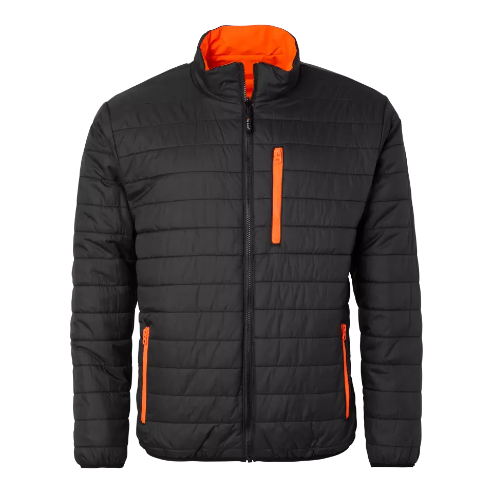 Top Swede 1000693990, Work Jacket, Orange/Black, image 5, gallery thumbnail