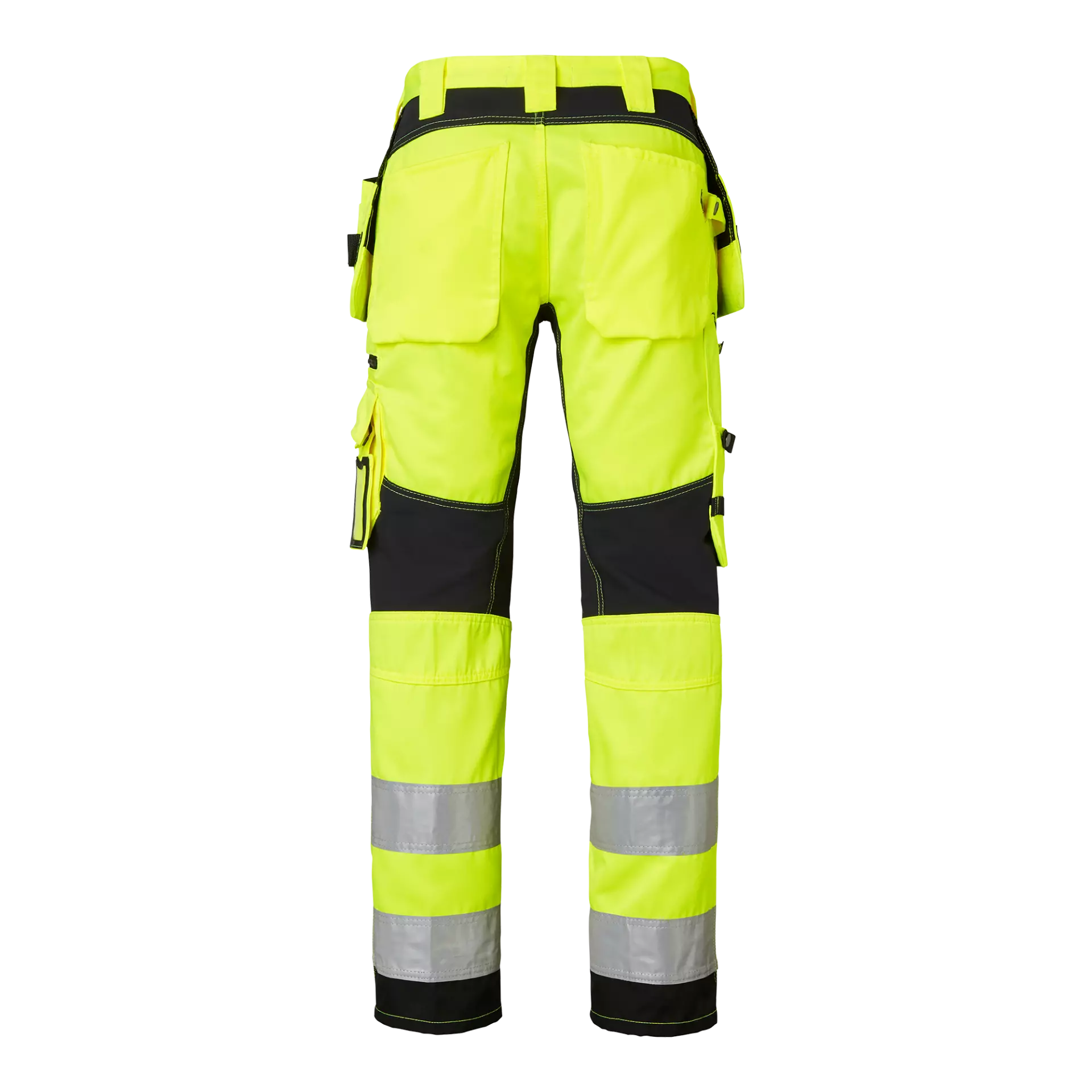 Top Swede 1000838982, Craftsmen Work Pants High-Visibility, High Vis Yellow/Black, image 2