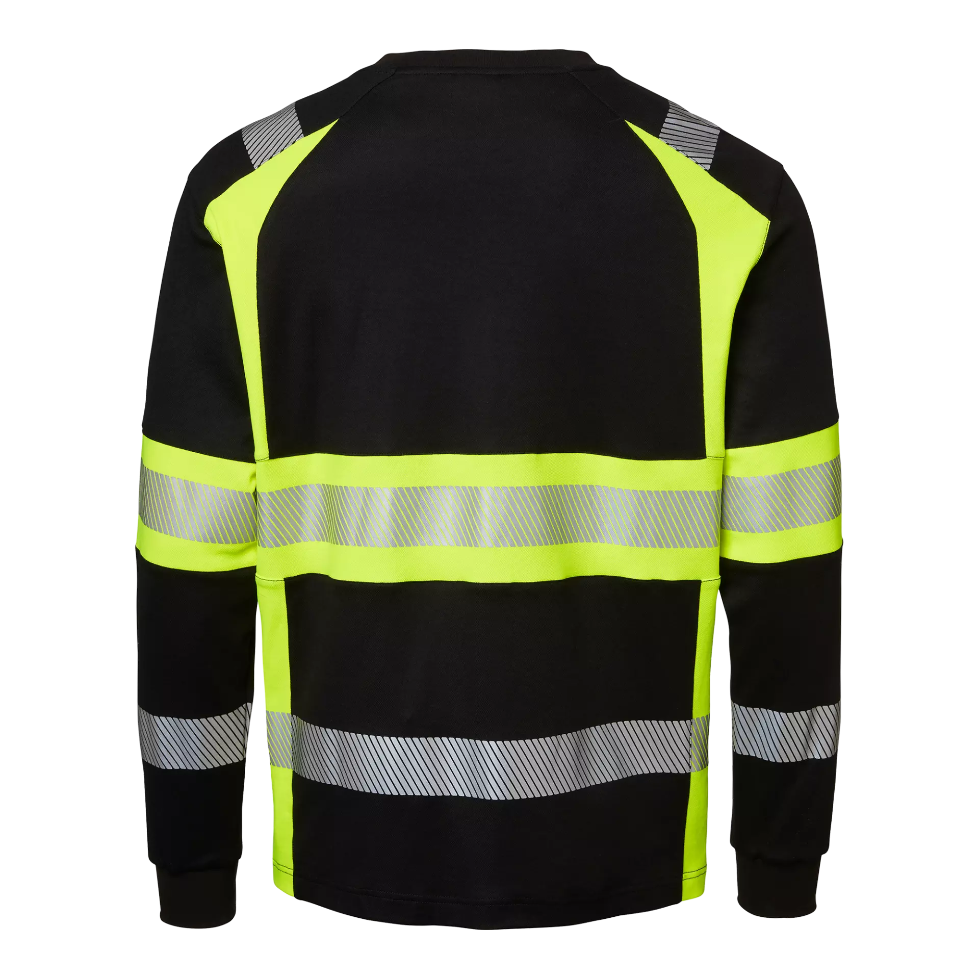 Top Swede 1001887914, Langarm-T-Shirt, Schwarz/Warngelb, image 2