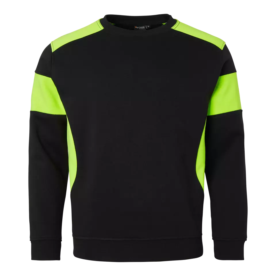 Top Swede 1000665914, Arbeits-Sweatshirt, Schwarz/Gelb, image 1, gallery thumbnail