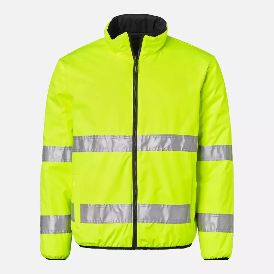 Top Swede 1000693982, High-Visibility Jacket, High Vis Yellow/Black, image 1, gallery thumbnail