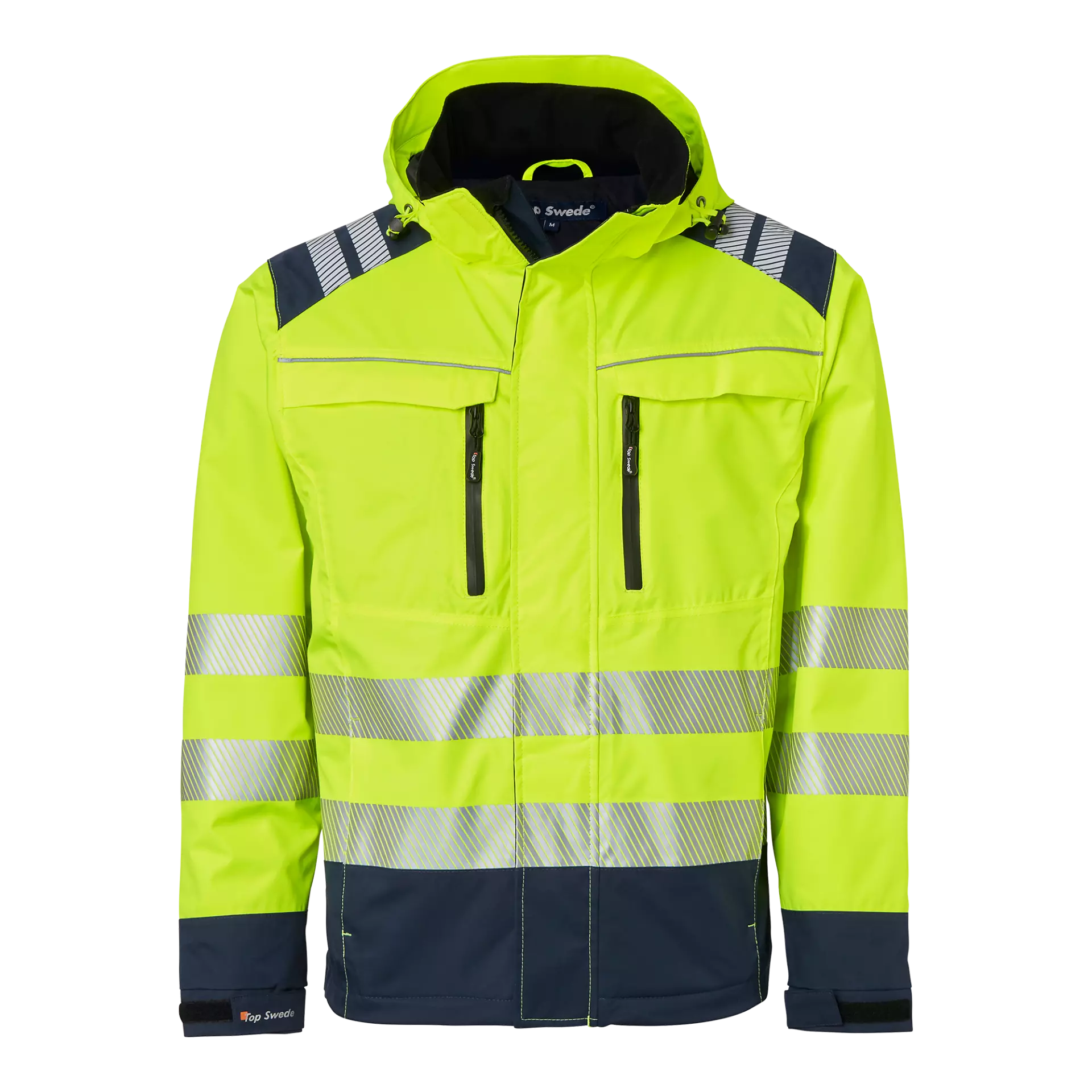Top Swede 1000694983, Work Jacket, Yellow/Navy, image 1