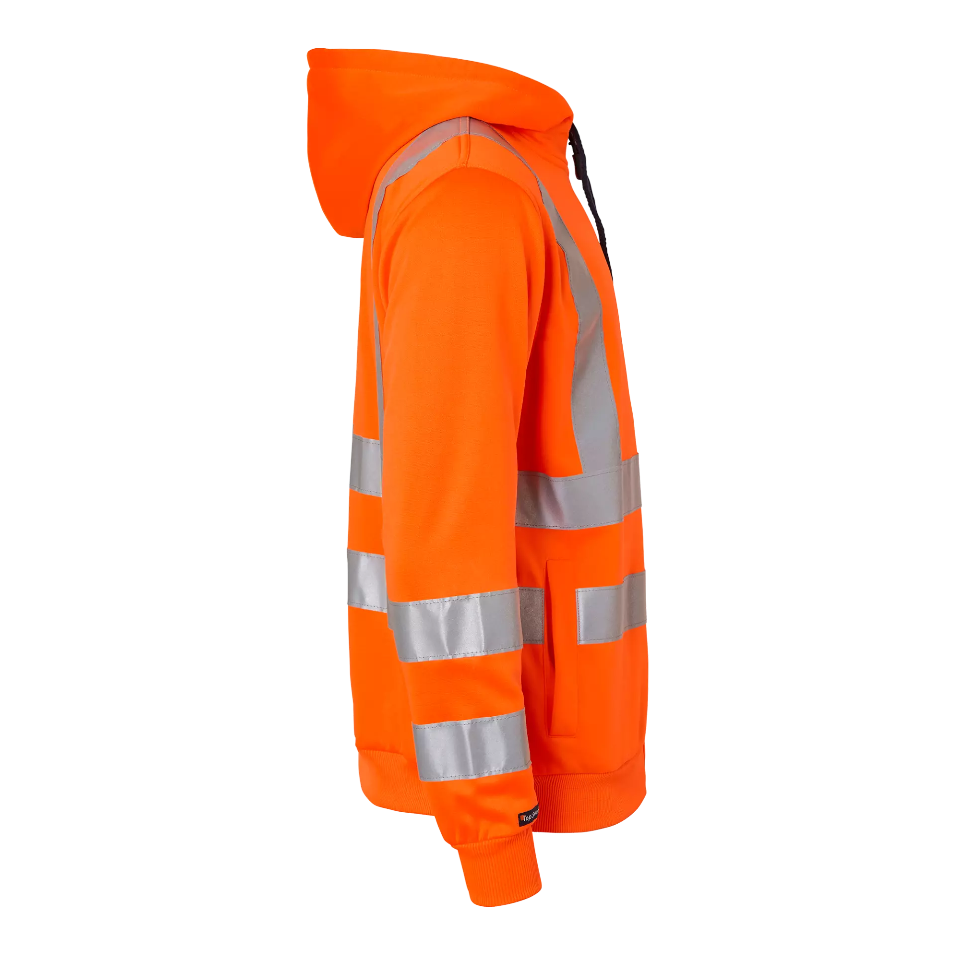 Top Swede 1000919811, Sweat Vest High-Visibility, High Vis Orange, image 3