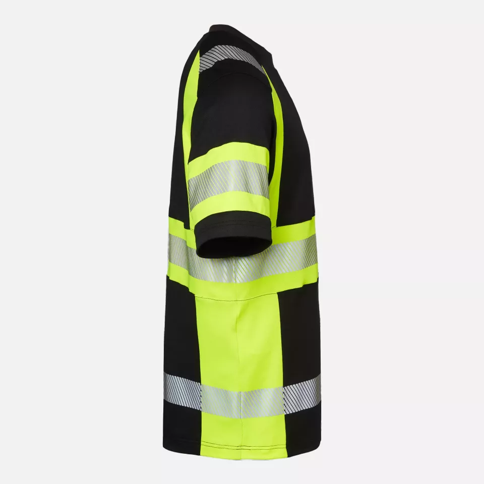 Top Swede 1001886914, 600 T-Shirt, Black/High Vis Yellow, image 3, gallery thumbnail
