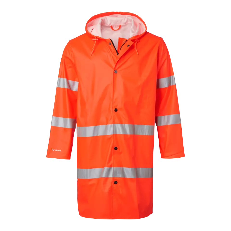 Top Swede 1000993811, Rain Coat High-Visibility, Orange