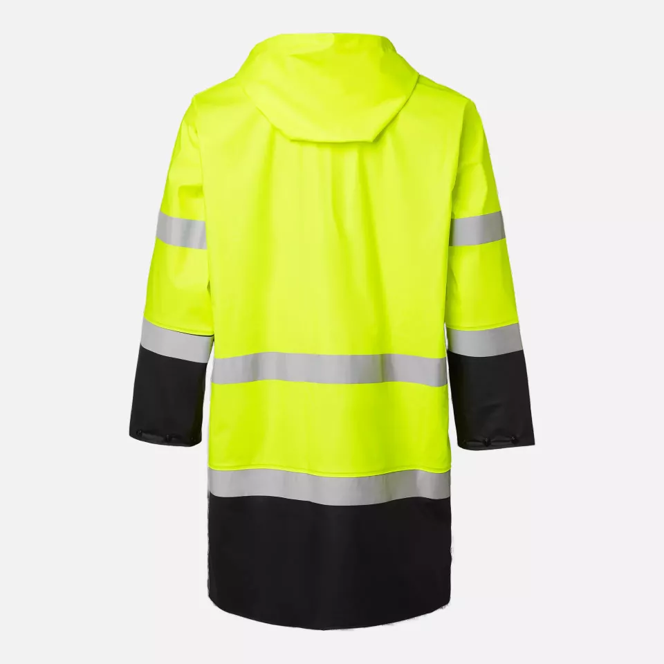 Top Swede 1000733982, High-Visibility Rain Coat, Yellow/Black, image 2, gallery thumbnail