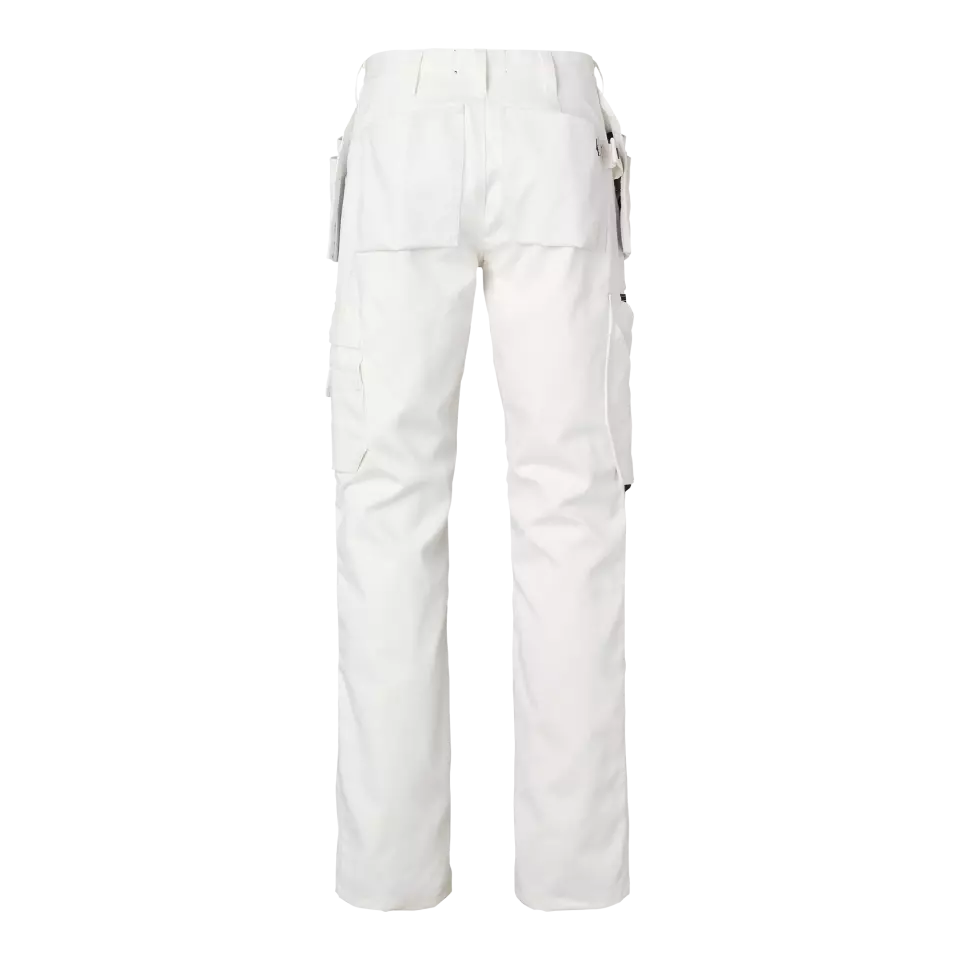 Top Swede 1000855924, Painter's Trousers, White/Black, image 2, gallery thumbnail