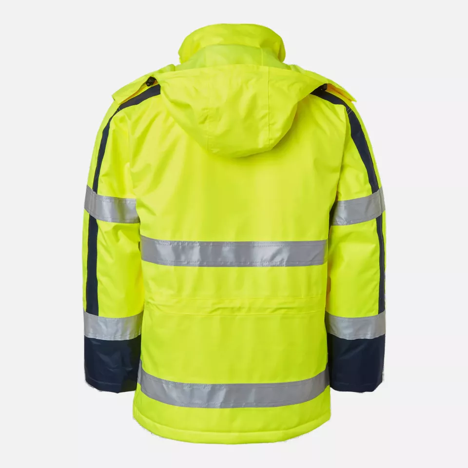 Top Swede 1000978983, Parka, Warnschutz-Gelb/Marineblau, image 2, gallery thumbnail