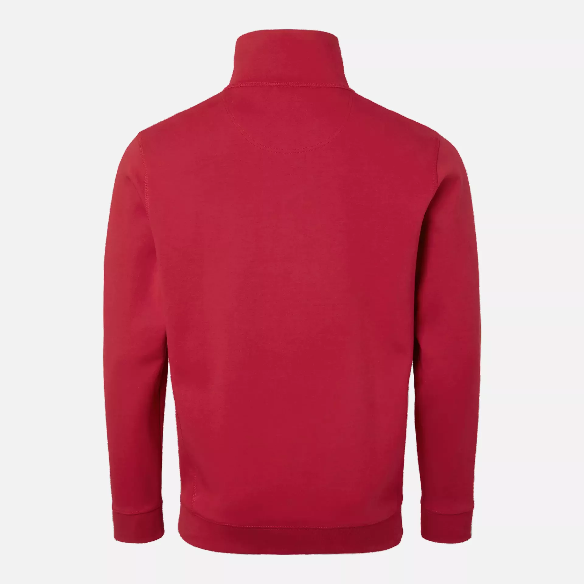 Top Swede 1000641607, Quarter-zip Sweatshirt, Red, image 2