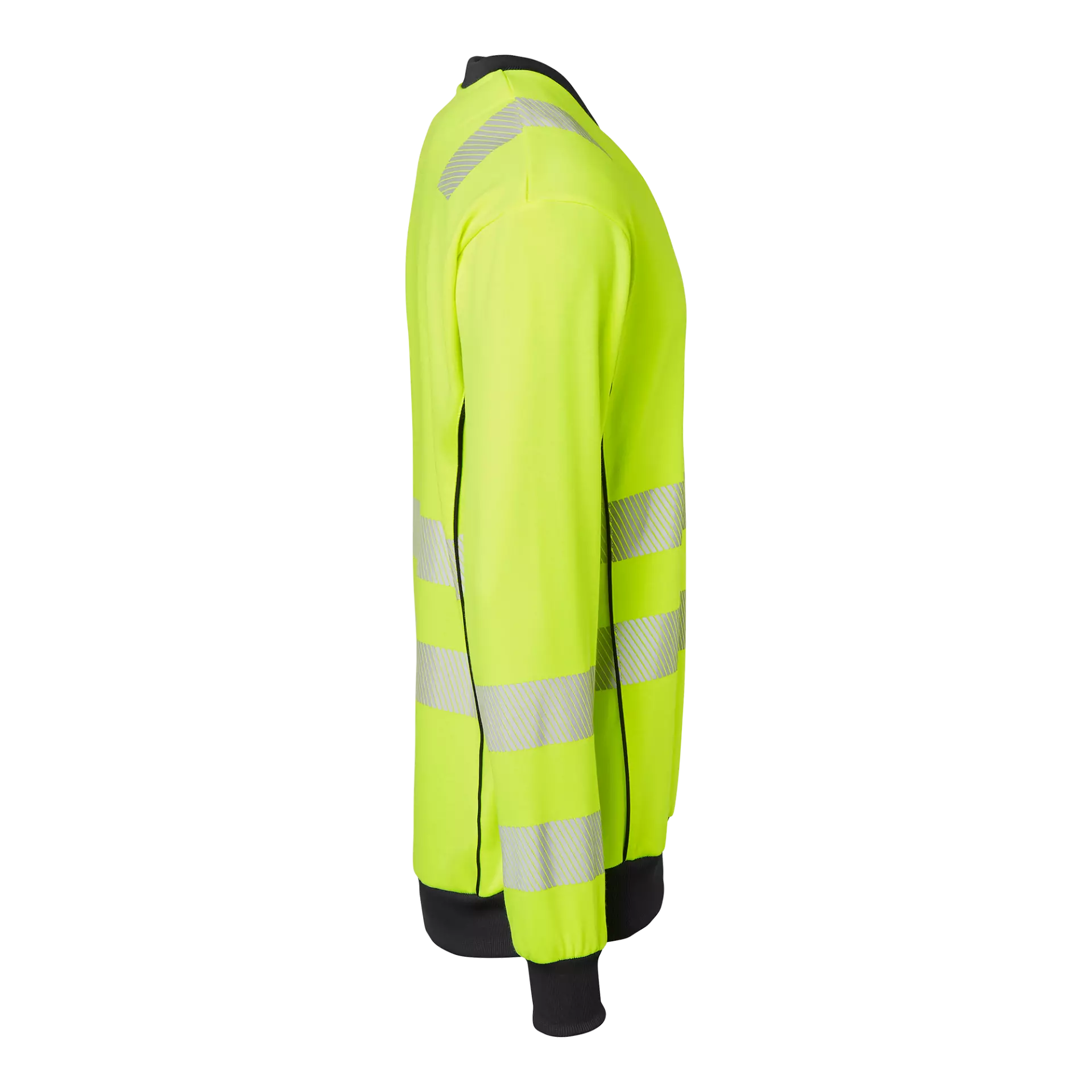 Top Swede 1000740712, High-Visibility Sweatshirt, High Vis Yellow, image 3