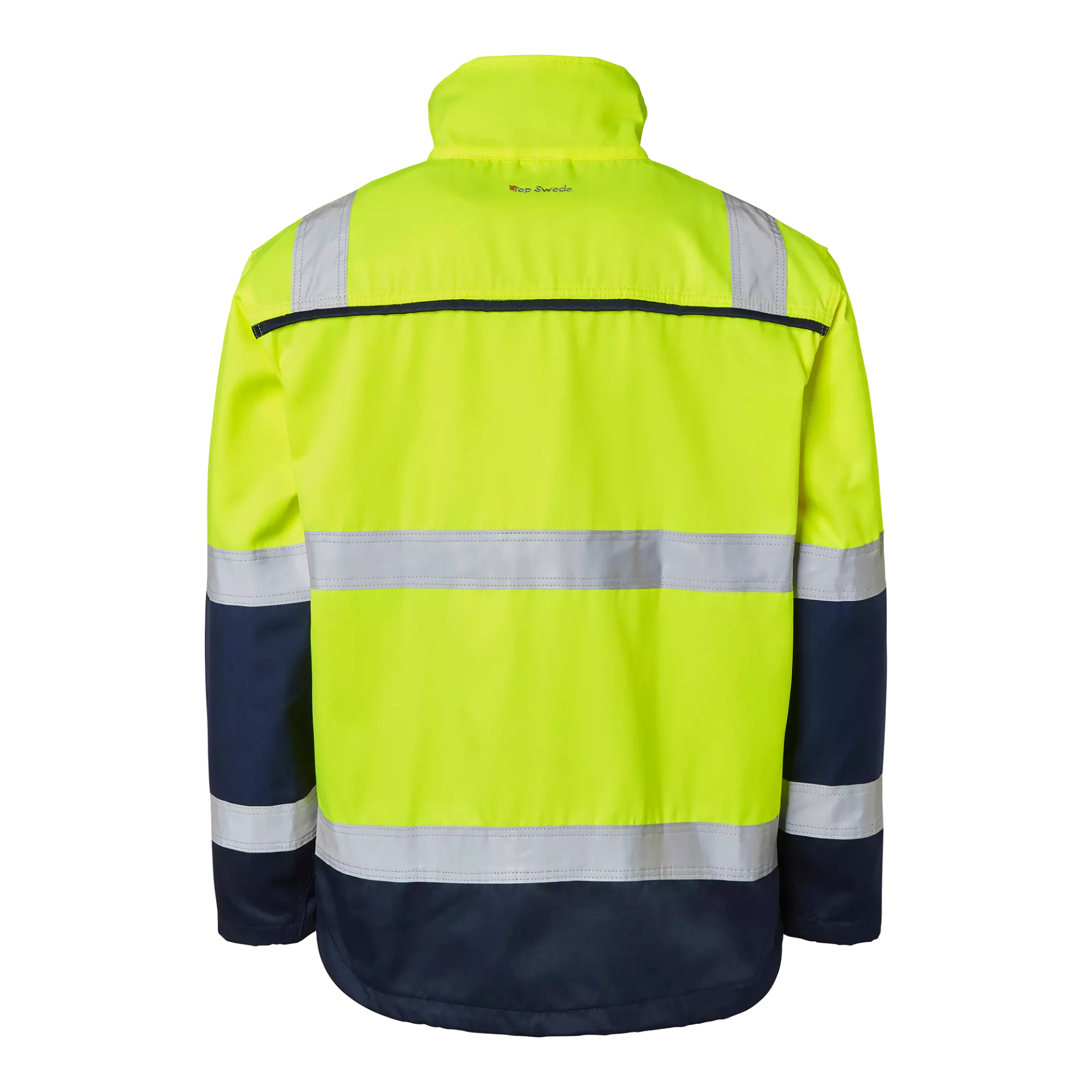 Top Swede 1000911983, High-Visibility Jacket, Yellow/Navy, image 2