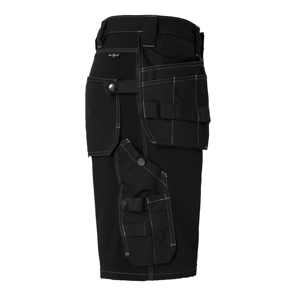 Top Swede 1000881001, Shorts, Black, image 3, gallery thumbnail