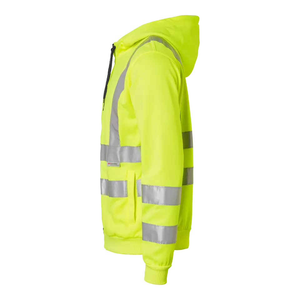 Top Swede 1000919712, Warnschutz-Sweatshirt, Gelb, image 4, gallery thumbnail