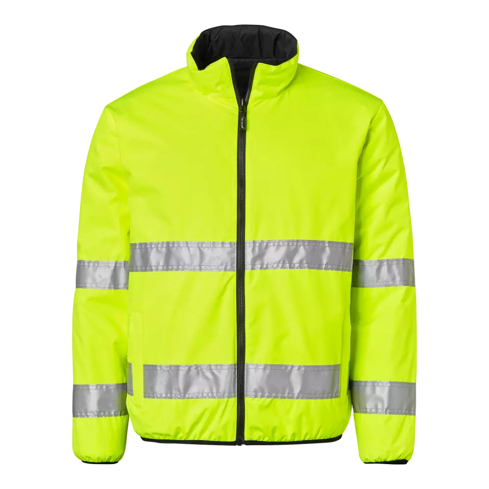Top Swede 1000693982, High-Visibility Jacket, High Vis Yellow/Black