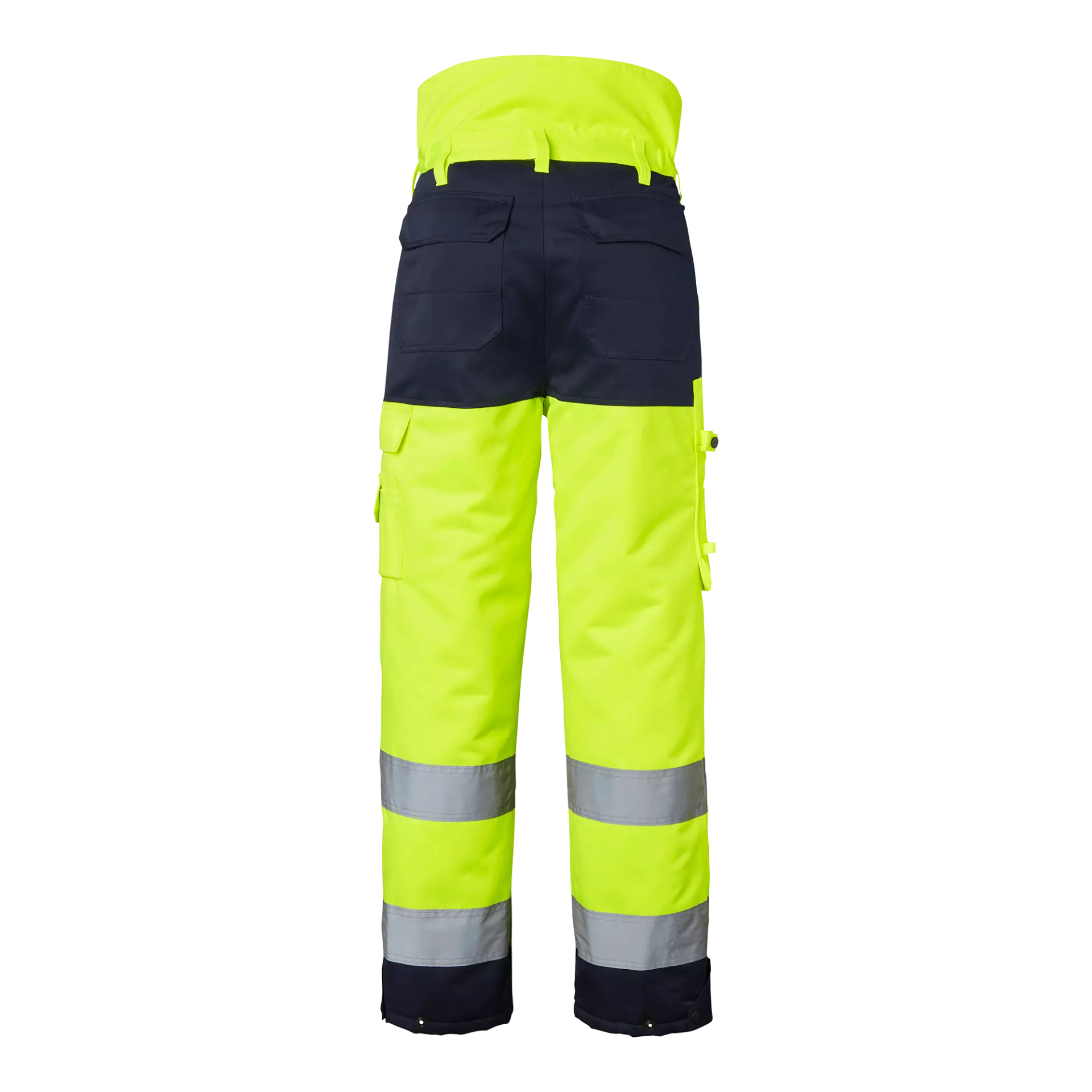 Top Swede 1000915983, Winter Trousers Hi-Vis, Yellow/Navy, image 2