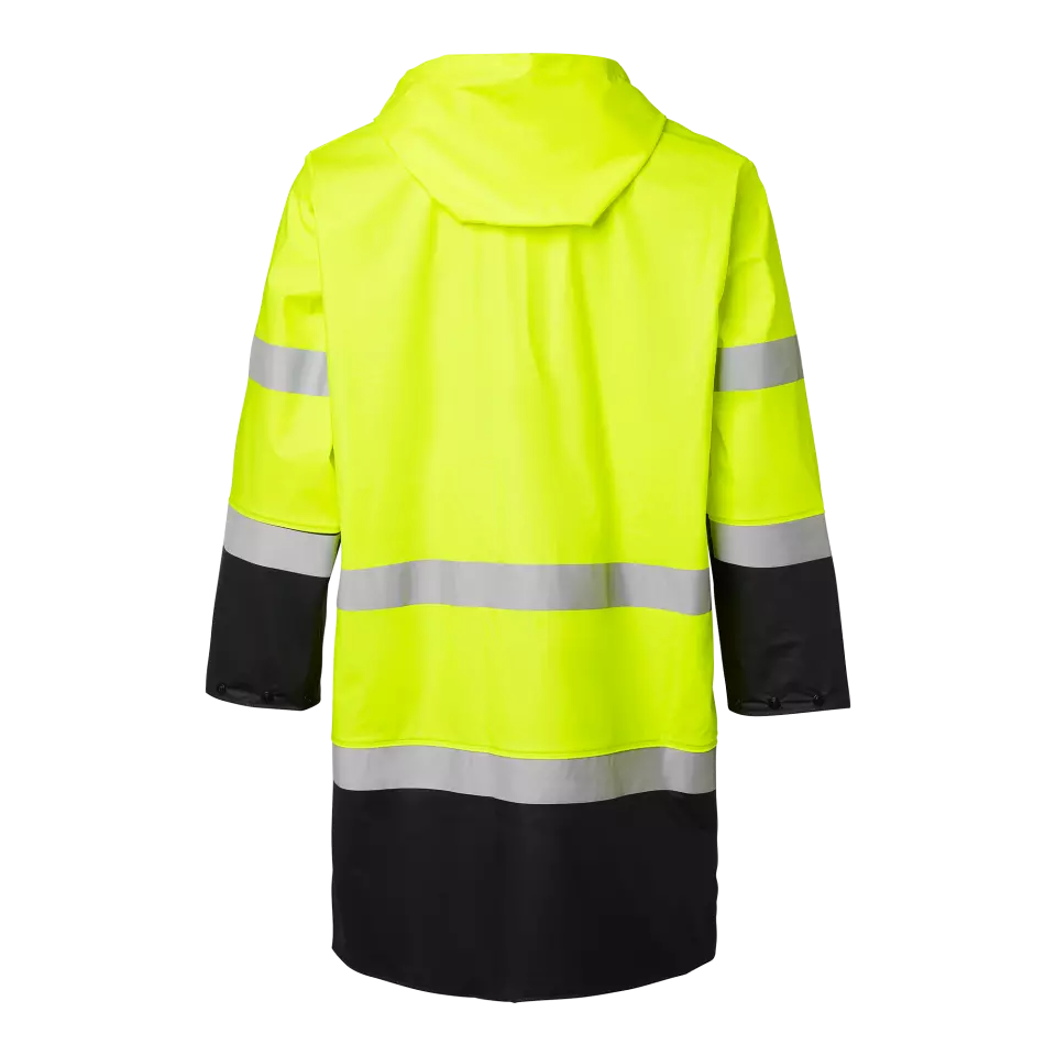 Top Swede 1000733982, Warnschutz-Regenmantel, Gelb/Schwarz, image 2, gallery thumbnail