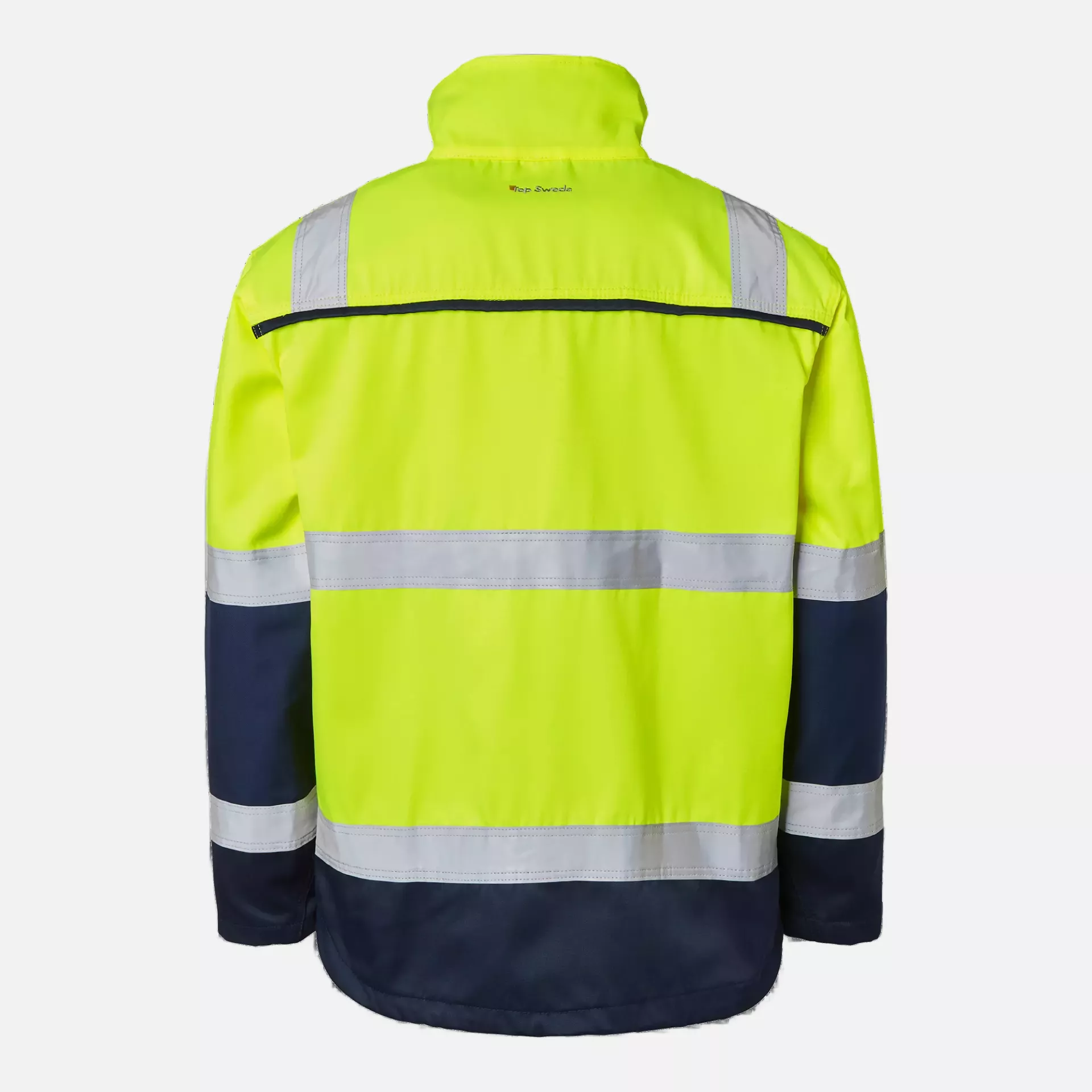 Top Swede 1000911983, High-Visibility Jacket, Yellow/Navy, image 2