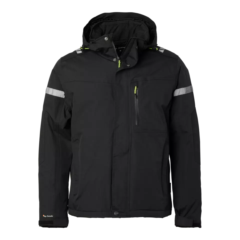 Top Swede 1000890001, Work Jacket, Black