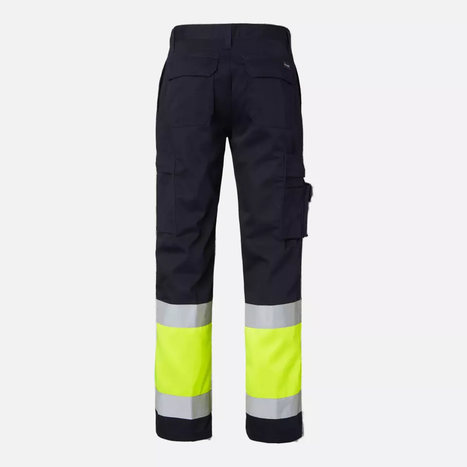 Top Swede 1000824960, Warnschutz-Arbeitshose, Marine/Leuchtgelb, image 2, gallery thumbnail