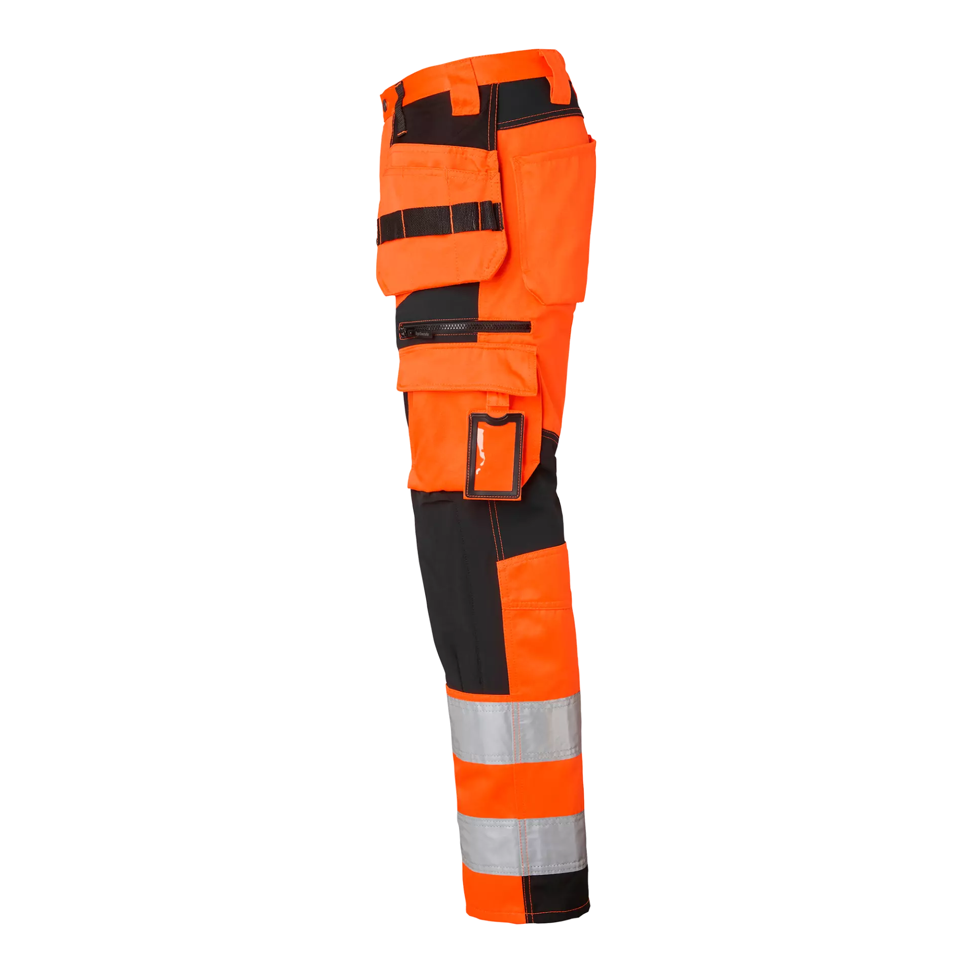 Top Swede 1000838990, Craftsmen Trousers High-Visibility, High Vis Orange/Black, image 4