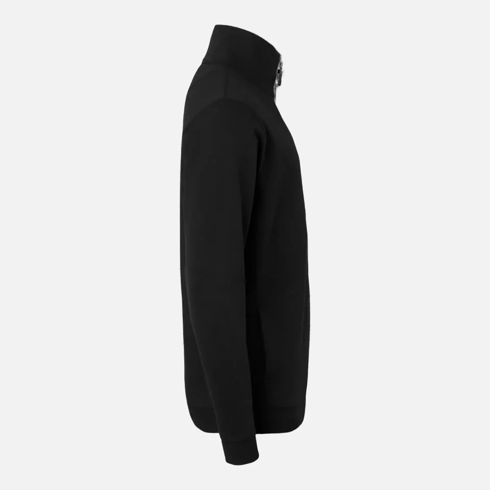 Top Swede 1000641001, Arbeits-Sweatshirt mit kurzem Reißverschluss, Schwarz, image 3, gallery thumbnail