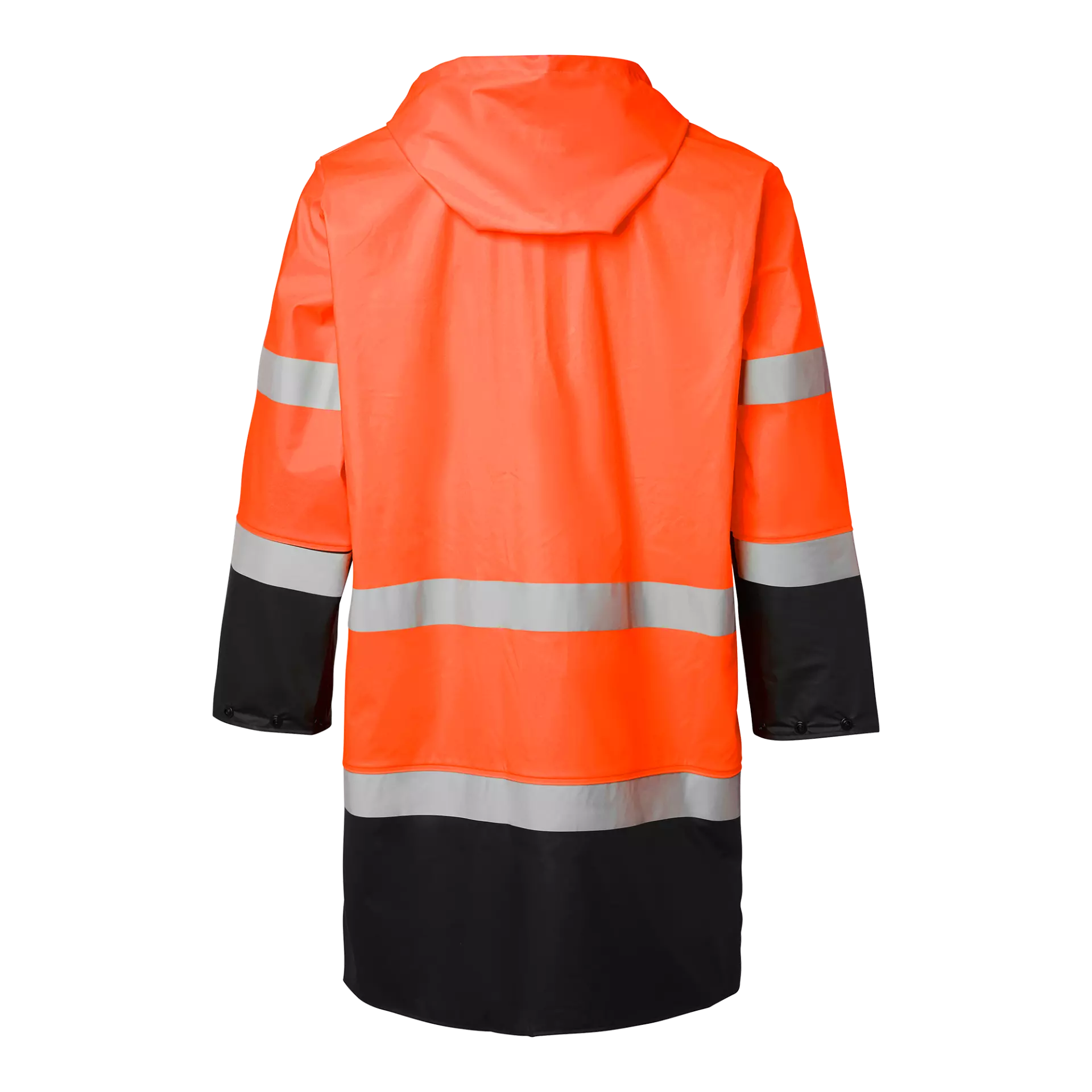 Top Swede 1000733990, Warnschutz-Regenmantel, Orange/Schwarz, image 2