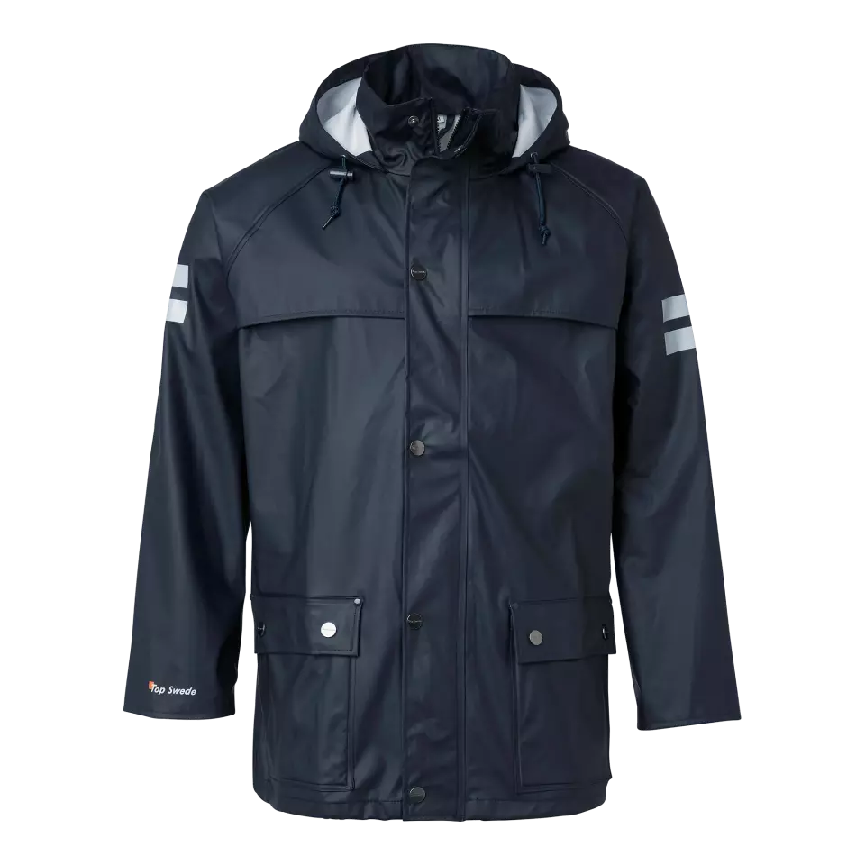Top Swede 1001297403, Rain Set Reflective, Navy, image 1, gallery thumbnail