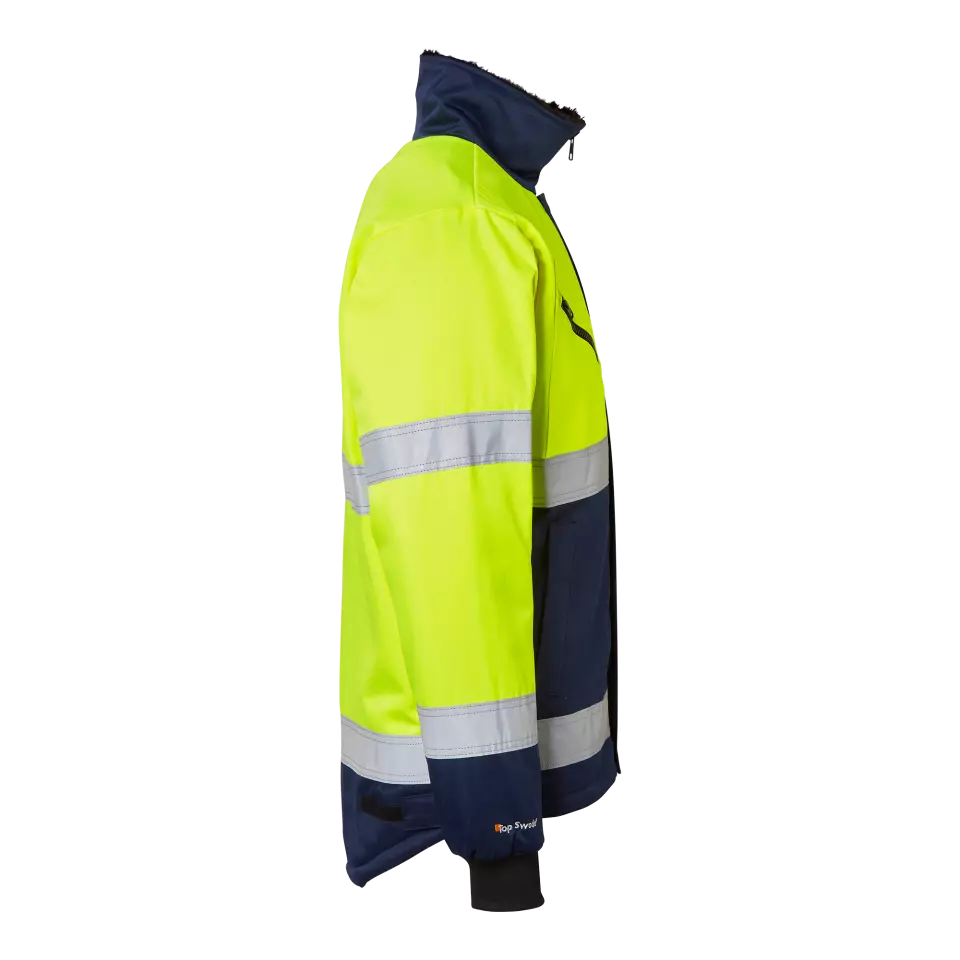 Top Swede 1000934983, Warnschutz-Arbeitsjacke, Gelb/Marine, image 5, gallery thumbnail