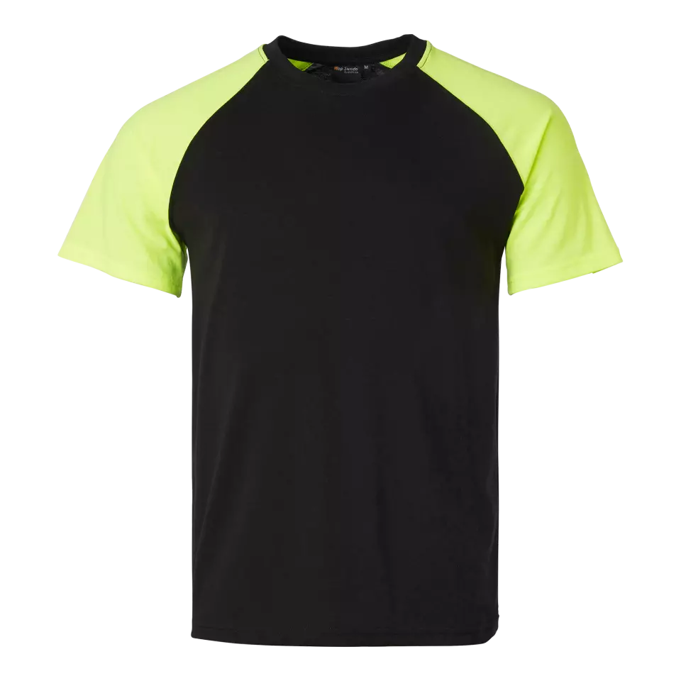 Top Swede 1000664914, T-Shirt, Black/High Vis Yellow, image 1, gallery thumbnail