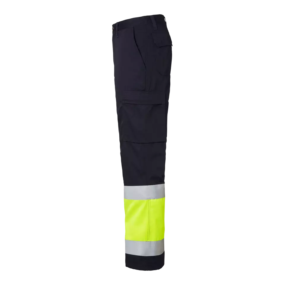 Top Swede 1000824960, Work Trousers High-Visibility, Navy/High Vis Yellow, image 4, gallery thumbnail