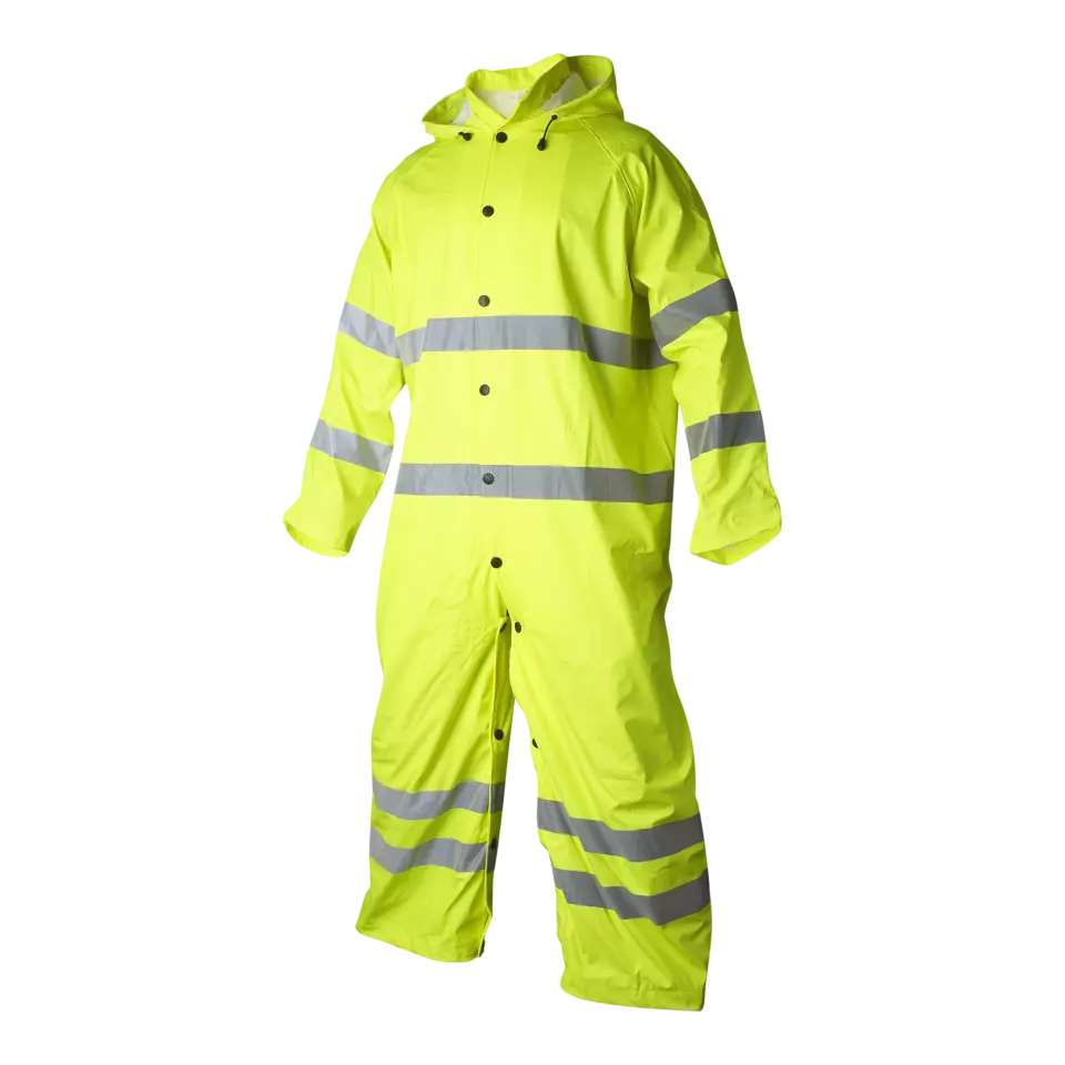Top Swede 1000990712, High-Visibility Rain Coat, High Vis Yellow, image 2, gallery thumbnail